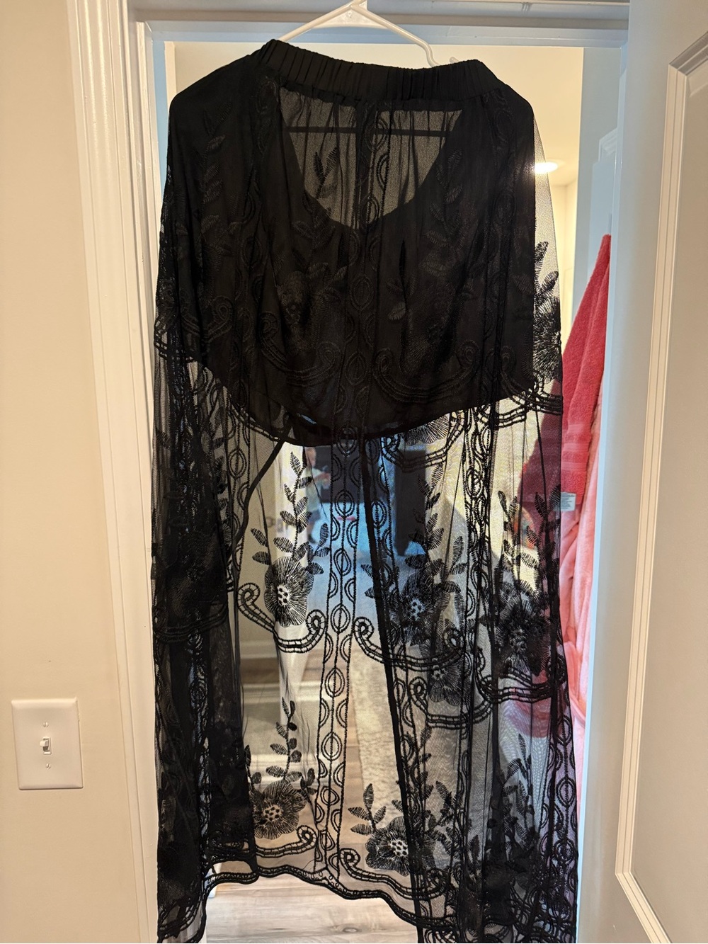 entro Black Lightweight Layering skirt with shorts.
